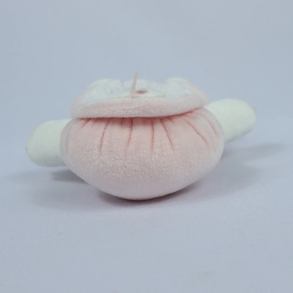 Vintage Eden Girl Baby‎ Doll Plush Pink Velour Terry Cloth Blonde Hair Blue Eyes